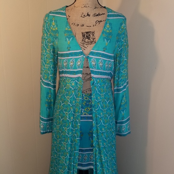 Sold ~ Arnhem Green Sugar Maxi - Picture 2 of 4